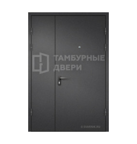 Дверь тамбурная глухая утепленная порошок — скелет ТД-213